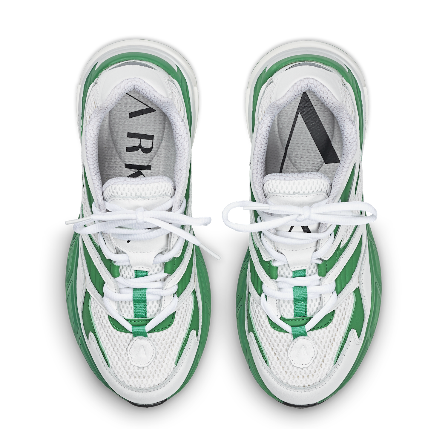 ARKK Collection Gravity Leather Space-R | White Green Tambourine | Women Gravity